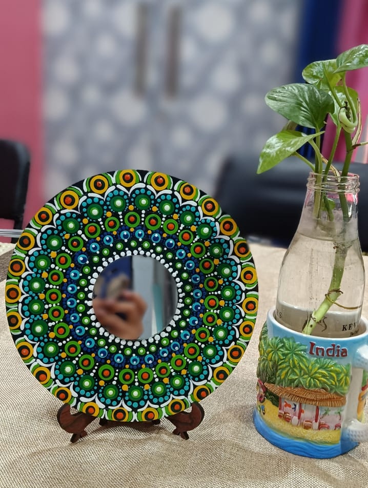 Mirror Vibe Mandala- Reflect your spirit